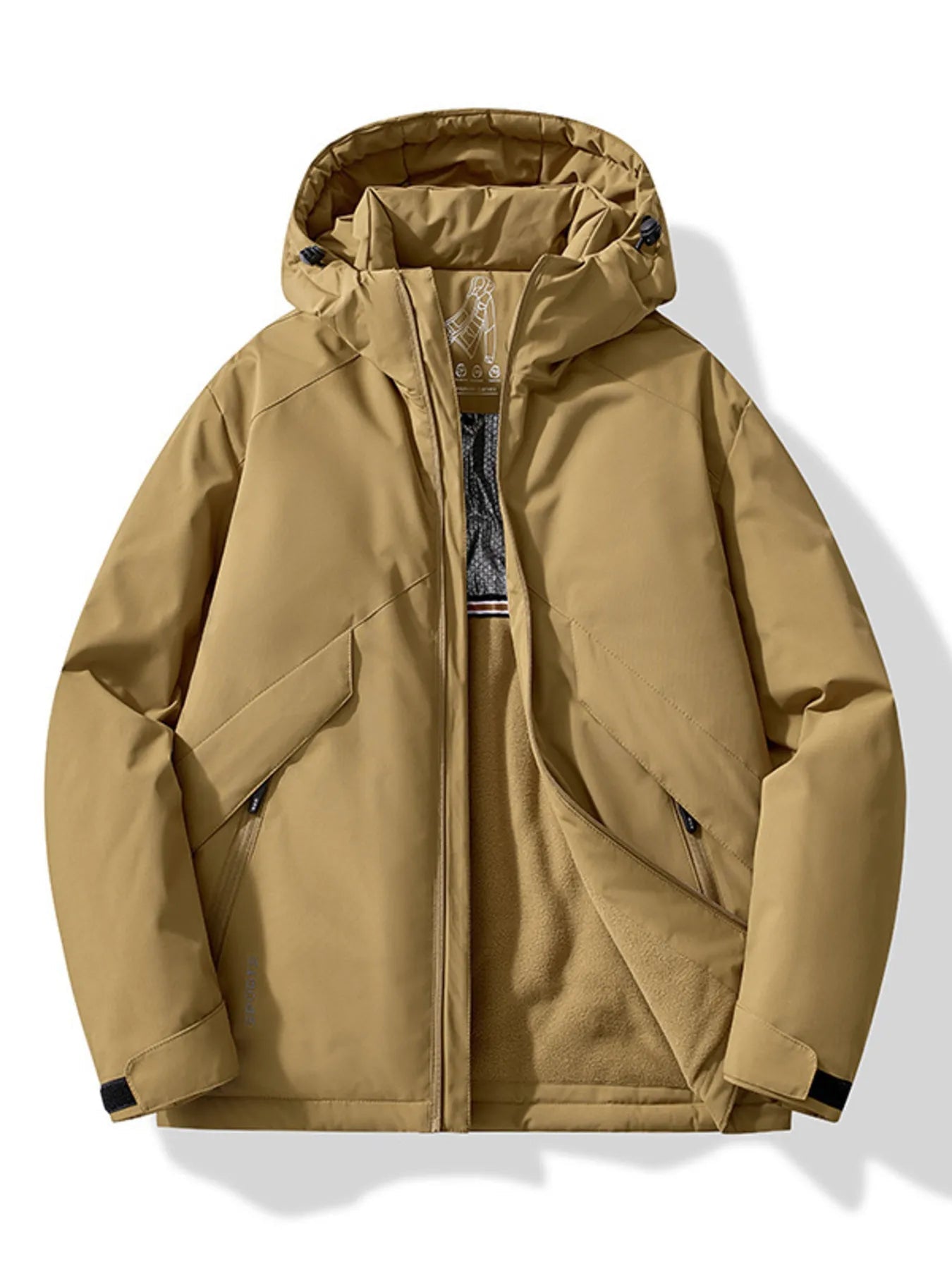 Men's Zip Up Hooded Windproof Jacket — The Weather - Proof Essential - My Wear Clothing Co