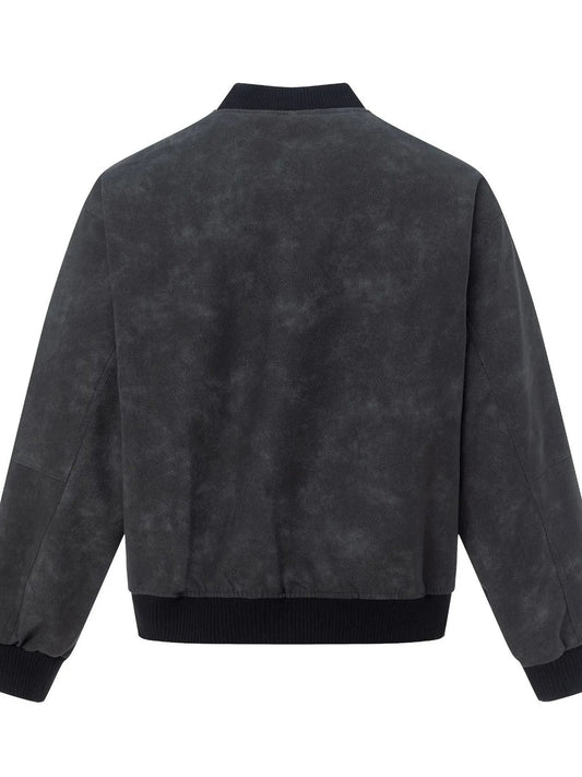 Men's Zip - Up Letter Graphic Bomber Jacket – Street Style, Everyday Edge - My Wear Clothing Co