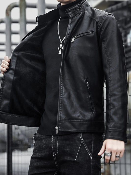 Men's Zip - Up Long Sleeve Jacket (S–5XL) – Everyday Utility, Inclusive Comfort - My Wear Clothing Co