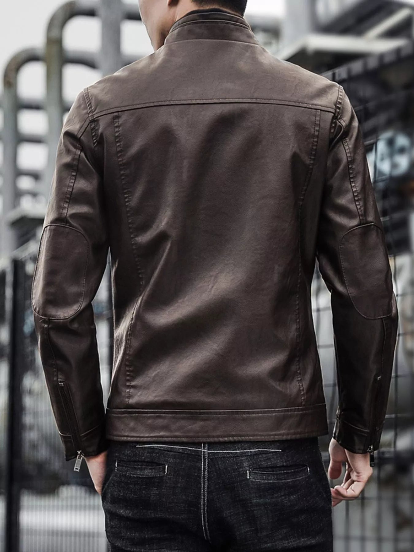 Men's Zip - Up Long Sleeve Jacket (S–5XL) – Everyday Utility, Inclusive Comfort - My Wear Clothing Co