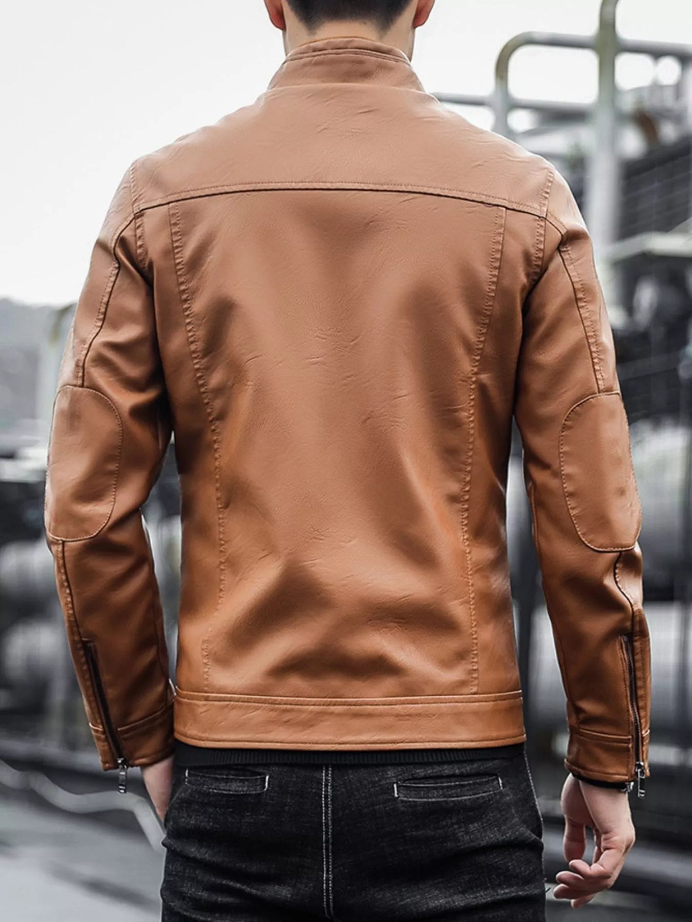 Men's Zip - Up Long Sleeve Jacket (S–5XL) – Everyday Utility, Inclusive Comfort - My Wear Clothing Co