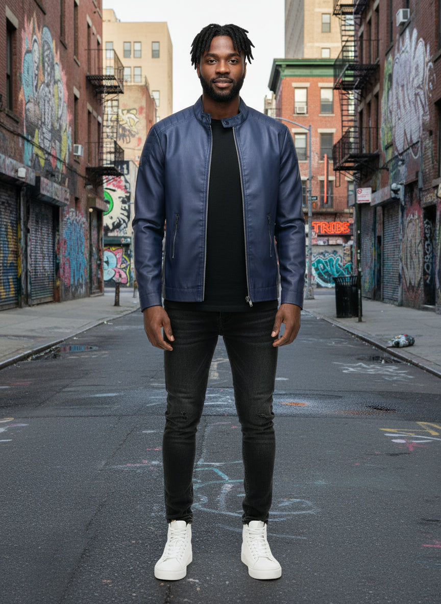 Men's Zip-Up Long Sleeve Jacket – Wear It Your Way