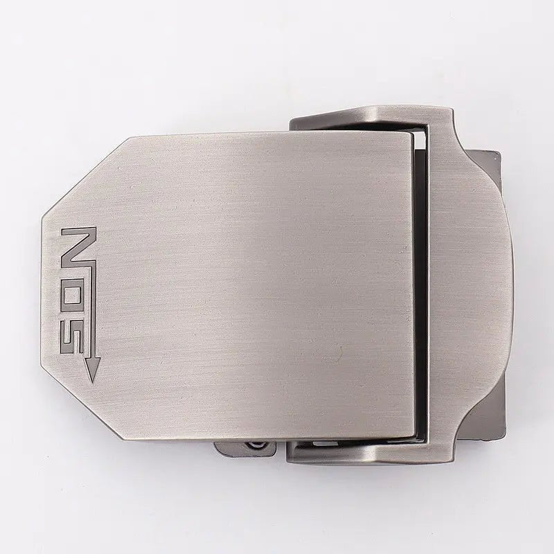 Military - Inspired Canvas Belt with Metal Slide Buckle - My Wear Clothing Co