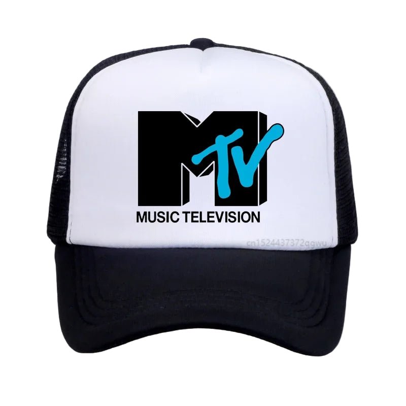 MTV Music Television Mesh Baseball Cap – Retro Rock Style with Modern Comfort - My Wear Clothing Co