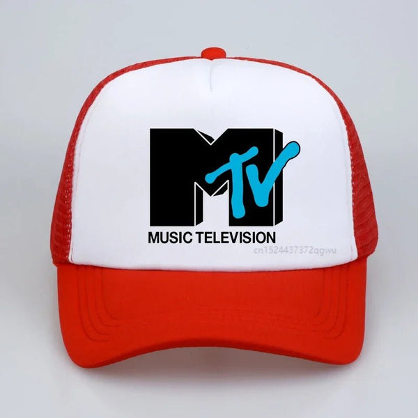 MTV Music Television Mesh Baseball Cap – Retro Rock Style with Modern Comfort - My Wear Clothing Co