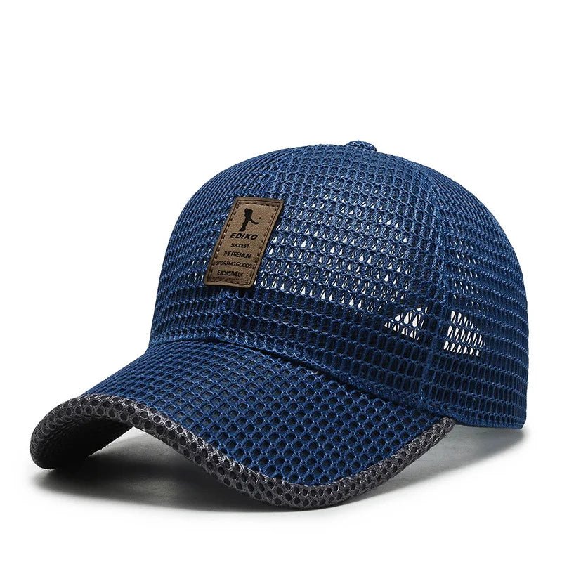 My Wear Men's Mesh Baseball Cap – Breathable Snapback for Outdoor Comfort - My Wear Clothing Co