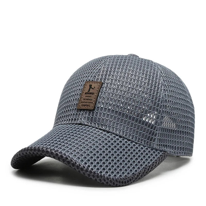 My Wear Men's Mesh Baseball Cap – Breathable Snapback for Outdoor Comfort - My Wear Clothing Co