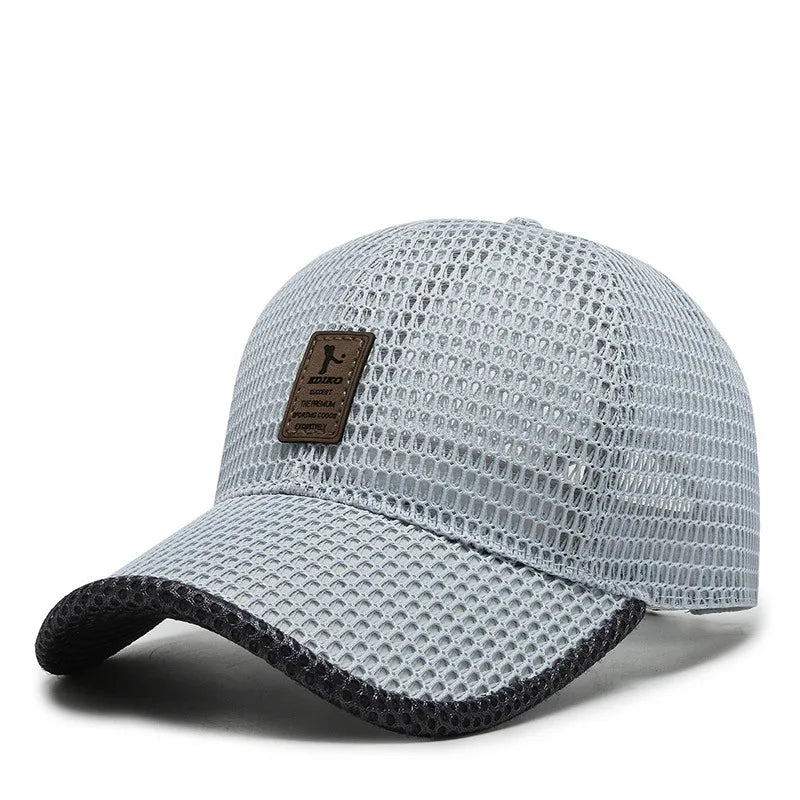 My Wear Men's Mesh Baseball Cap – Breathable Snapback for Outdoor Comfort - My Wear Clothing Co