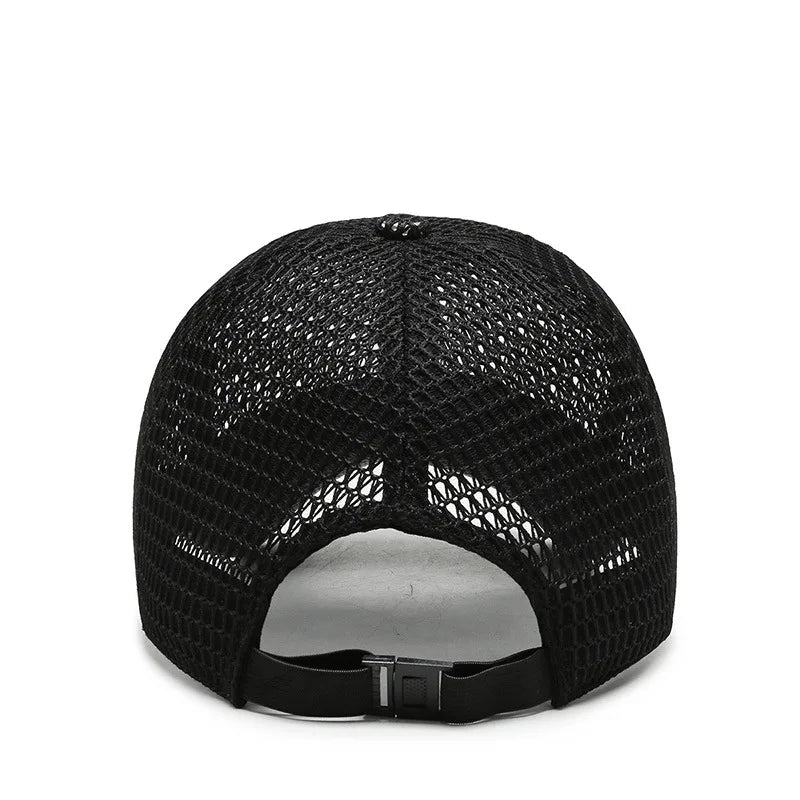 My Wear Men's Mesh Baseball Cap – Breathable Snapback for Outdoor Comfort - My Wear Clothing Co