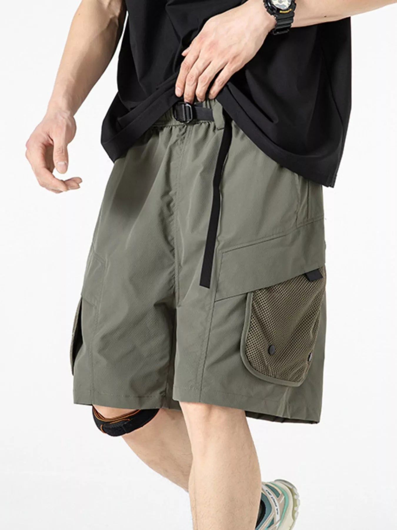 My Wear Men's Multi - Pocket Quick - Dry Cargo Shorts - My Wear Clothing Co