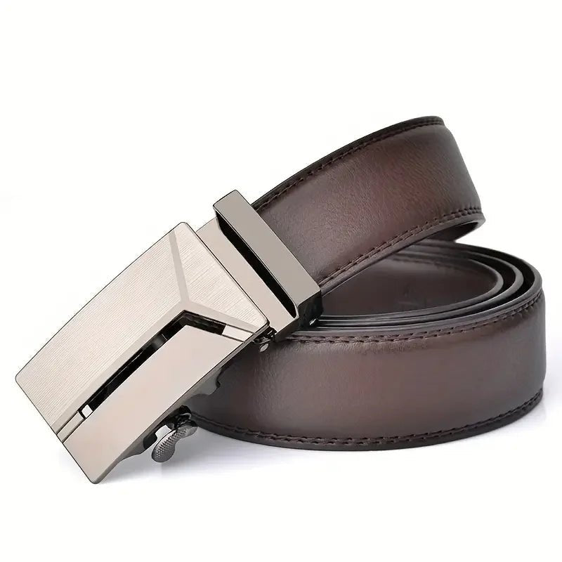 My Wear Men's PU Leather Belt – Soft, Stylish &amp; Effortlessly Adjustable - My Wear Clothing Co