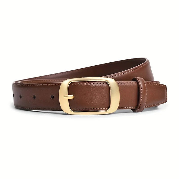 My Wear PU Leather Belt – Sleek Style with Alloy Pin Buckle - My Wear Clothing Co