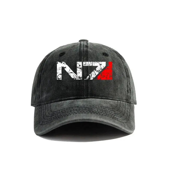 N7 Distressed Baseball Cap – Retro Outdoor Style for Men - My Wear Clothing Co