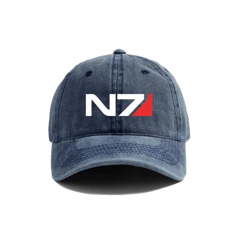 N7 Distressed Baseball Cap – Retro Outdoor Style for Men - My Wear Clothing Co