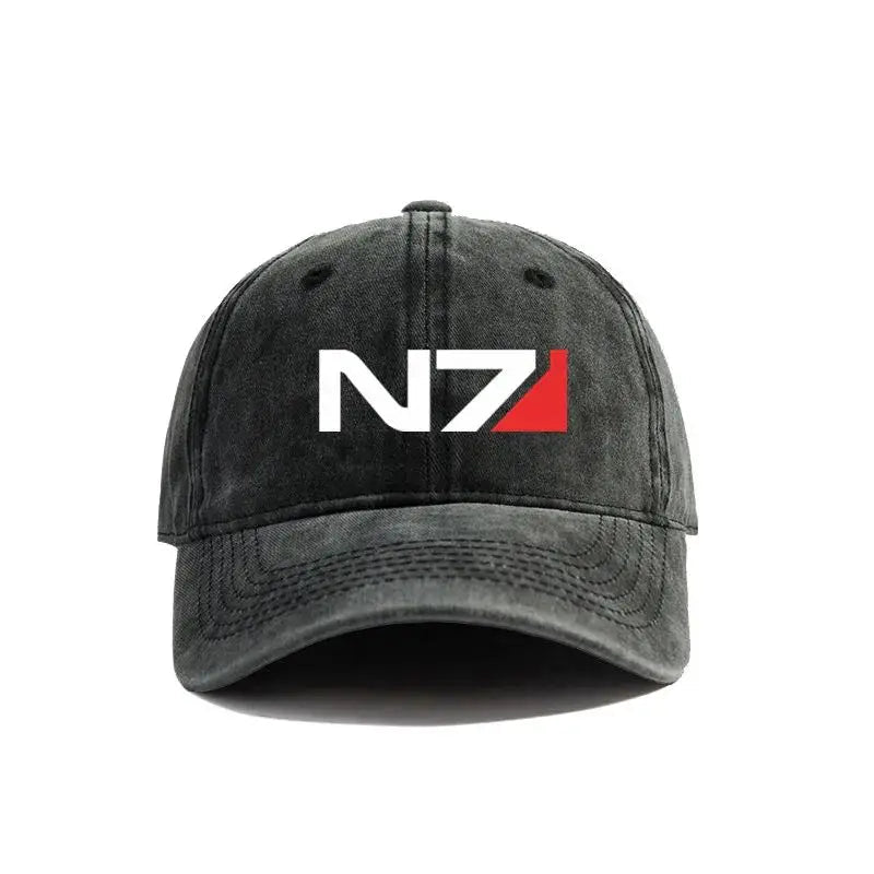 N7 Distressed Baseball Cap – Retro Outdoor Style for Men - My Wear Clothing Co