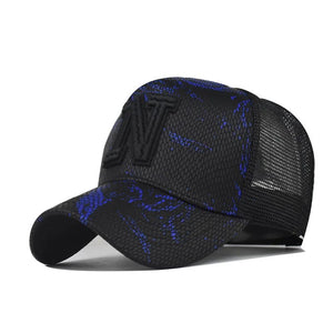 New Mesh Embroidered Baseball Cap – Lightweight Sun Protection for Spring and Summer - My Wear Clothing Co