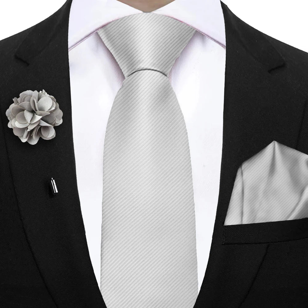 Simplicity Men's Tie Set – Solid, Sharp, Ready to Roll - My Wear Clothing Co