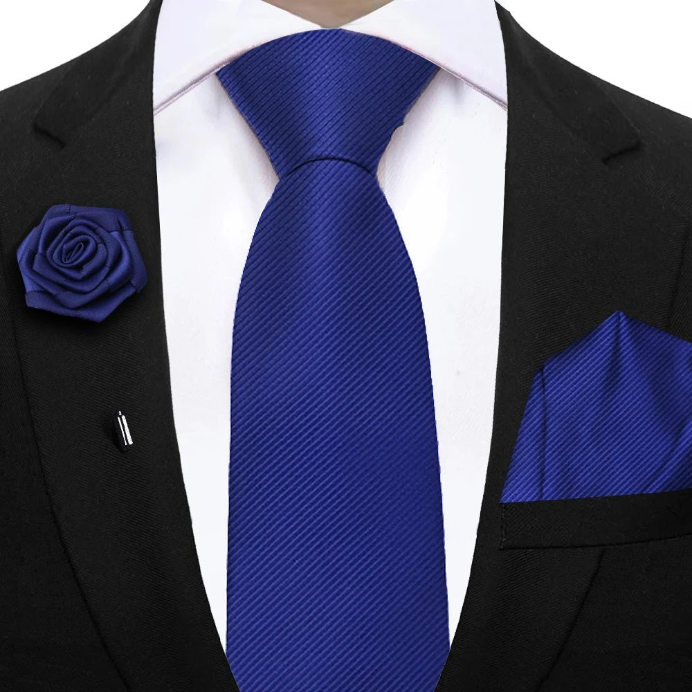 Simplicity Men's Tie Set – Solid, Sharp, Ready to Roll - My Wear Clothing Co