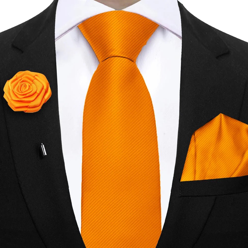 Simplicity Men's Tie Set – Solid, Sharp, Ready to Roll - My Wear Clothing Co