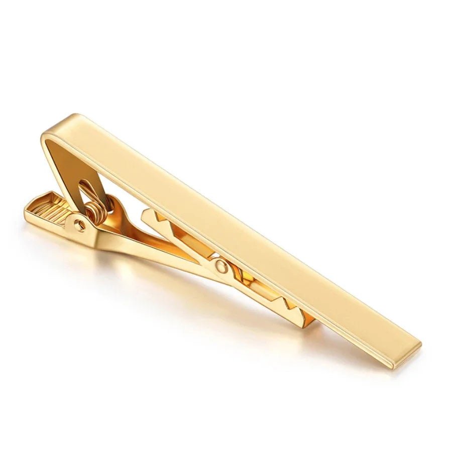 Sleek Metal Tie Clip – Minimalist Style, Maximum Impact - My Wear Clothing Co