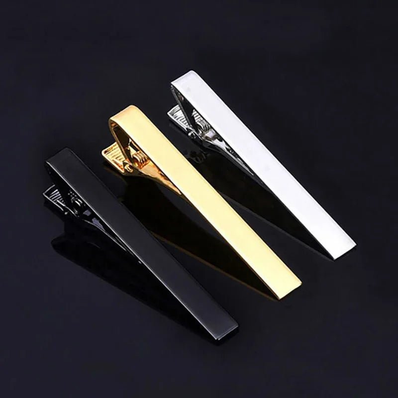 Sleek Metal Tie Clip – Minimalist Style, Maximum Impact - My Wear Clothing Co