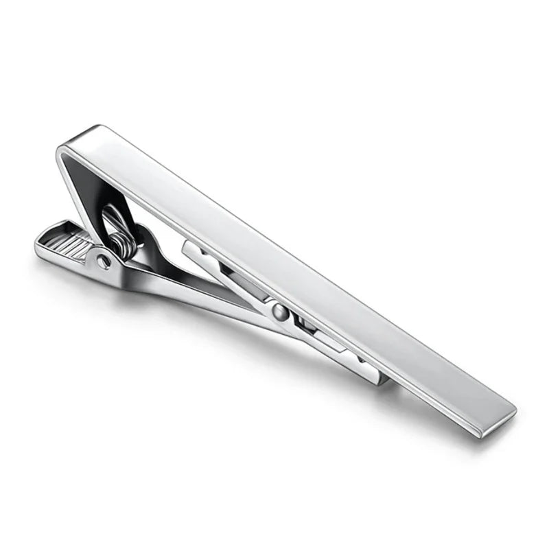 Sleek Metal Tie Clip – Minimalist Style, Maximum Impact - My Wear Clothing Co