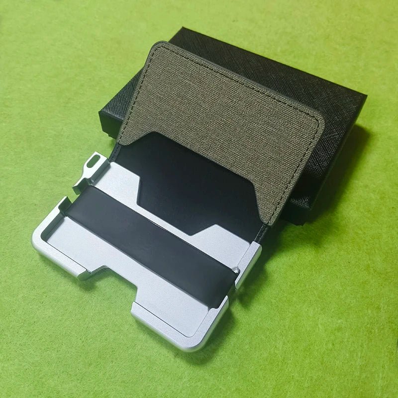 Slim RFID Wallet for Men – Aluminum - Edge Minimalism - My Wear Clothing Co