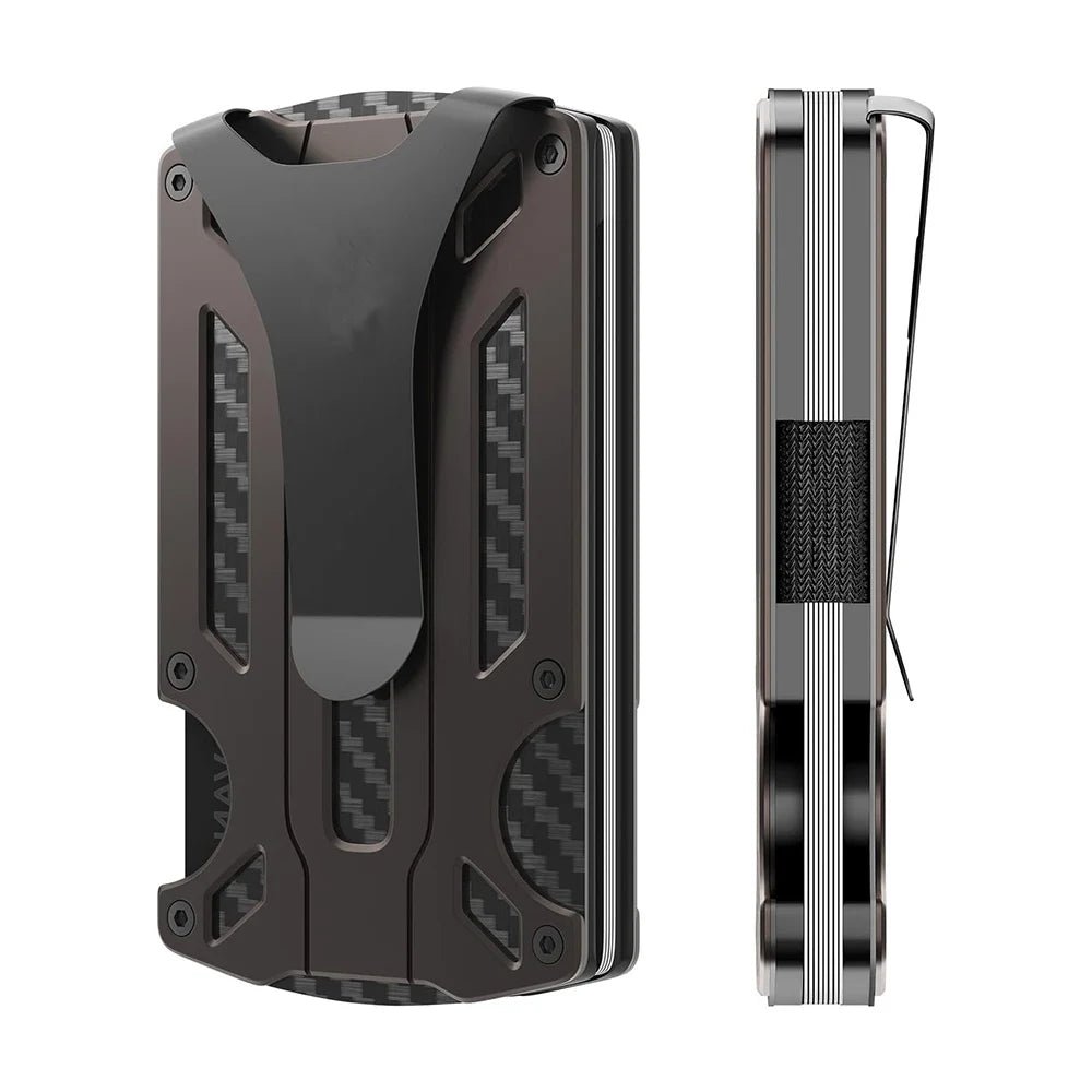 Slim Wallet With Money Clip - Built Tough and Style Ready - My Wear Clothing Co