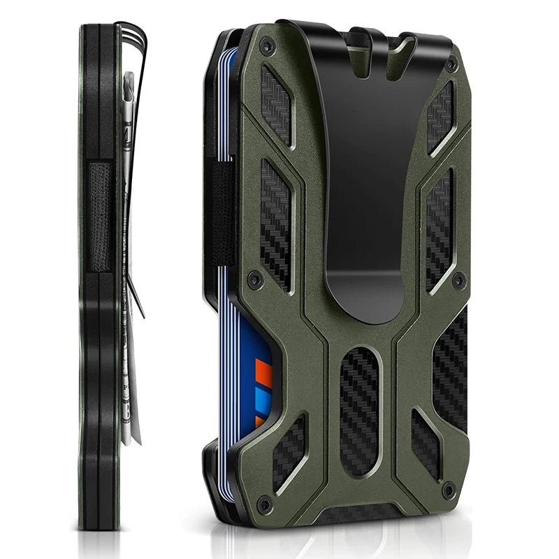 Slim Wallet With Money Clip - Built Tough and Style Ready - My Wear Clothing Co