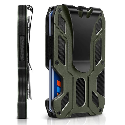 Slim Wallet With Money Clip - Built Tough and Style Ready - My Wear Clothing Co