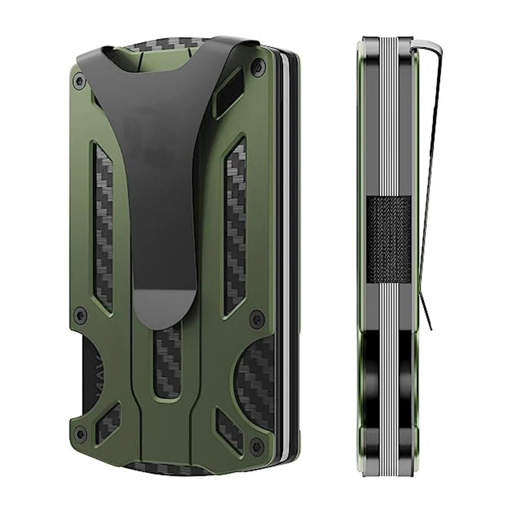 Slim Wallet With Money Clip - Built Tough and Style Ready - My Wear Clothing Co