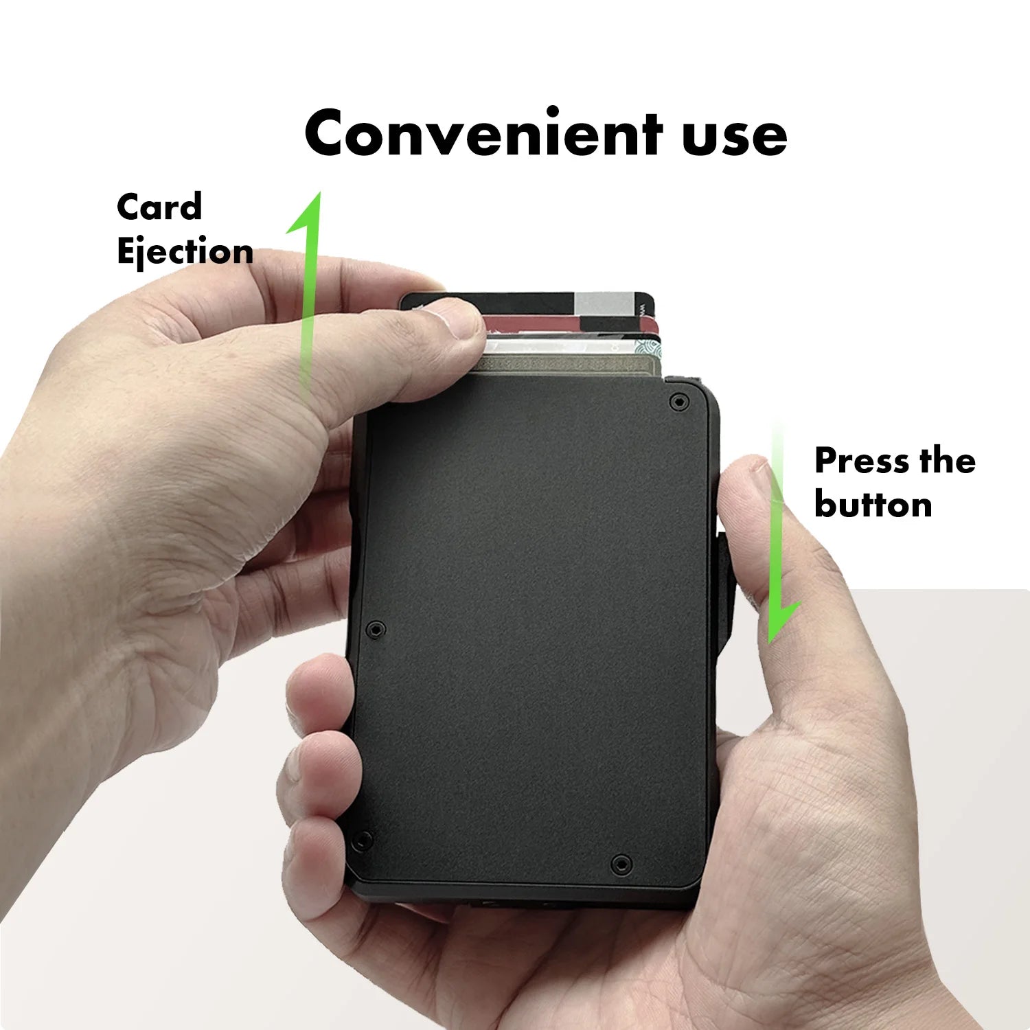 Smart Pop - Up Wallet for Men – RFID - Blocking, Metal - Core Minimalism - My Wear Clothing Co