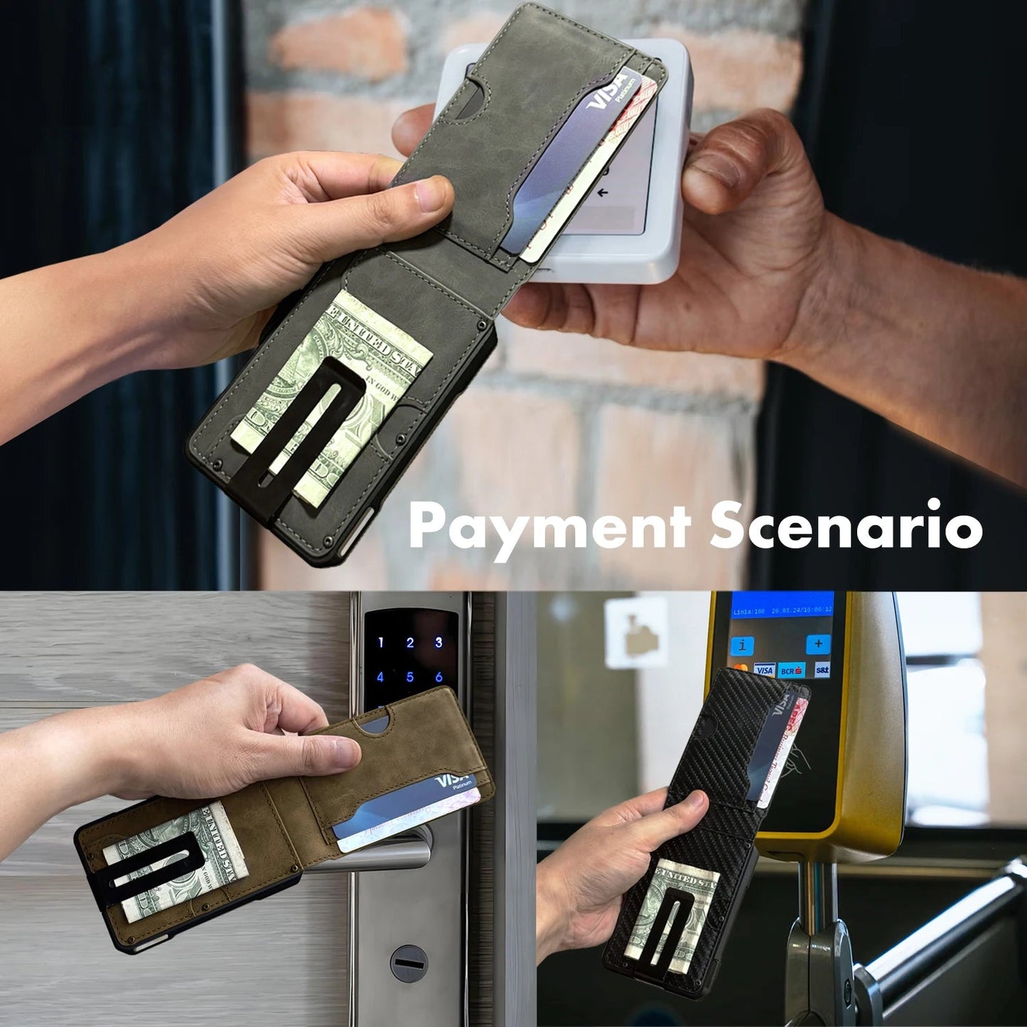 Smart Pop - Up Wallet for Men – RFID - Blocking, Metal - Core Minimalism - My Wear Clothing Co