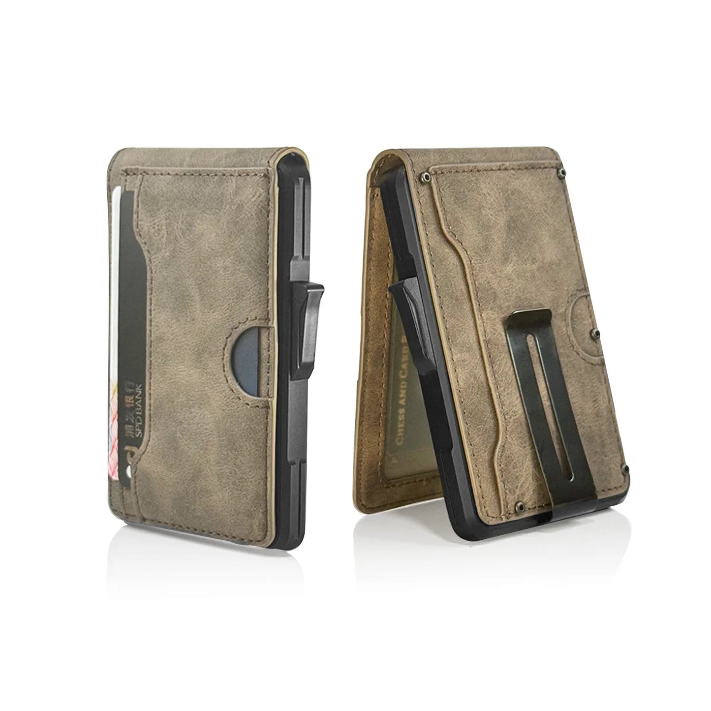 Smart Pop - Up Wallet for Men – RFID - Blocking, Metal - Core Minimalism - My Wear Clothing Co