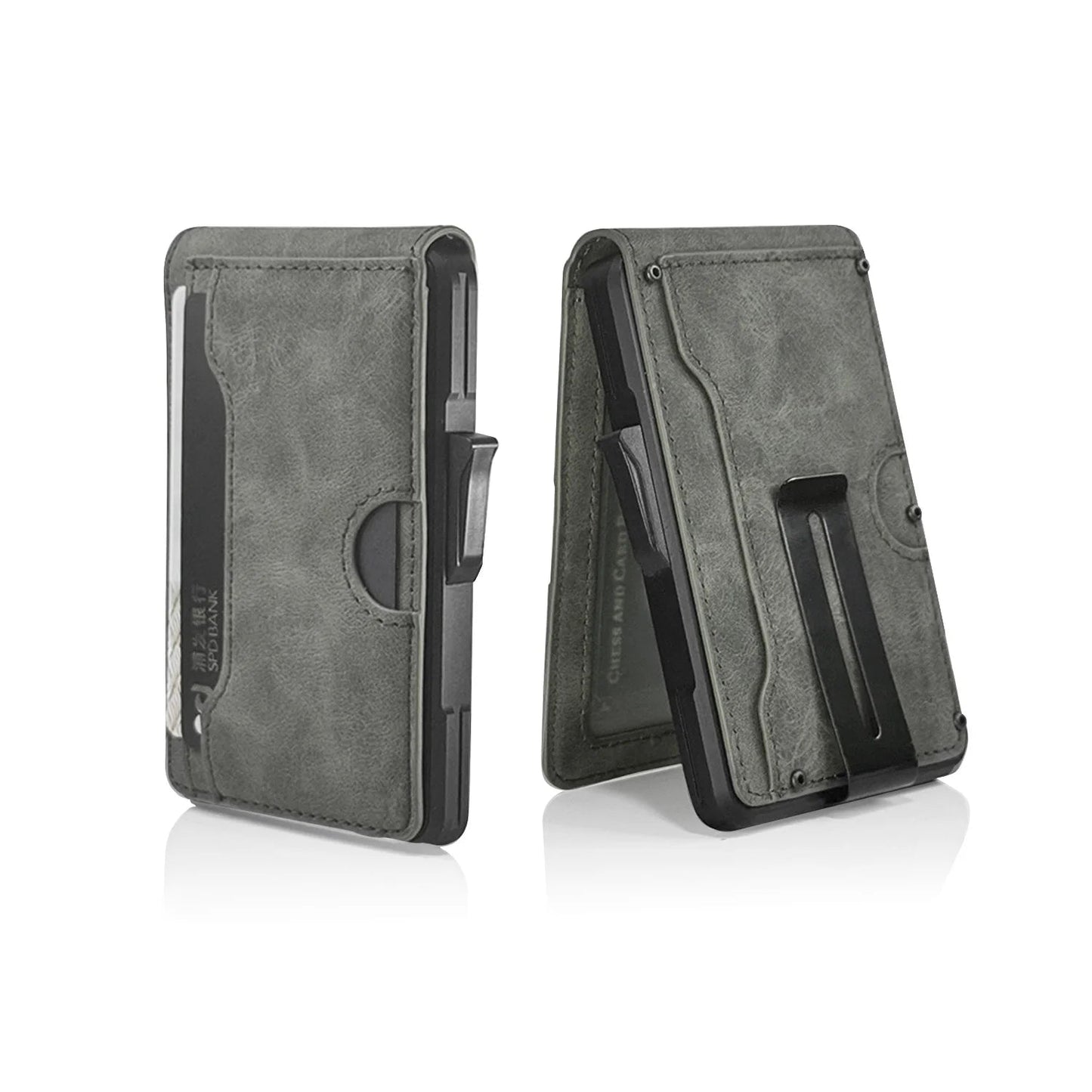 Smart Pop - Up Wallet for Men – RFID - Blocking, Metal - Core Minimalism - My Wear Clothing Co