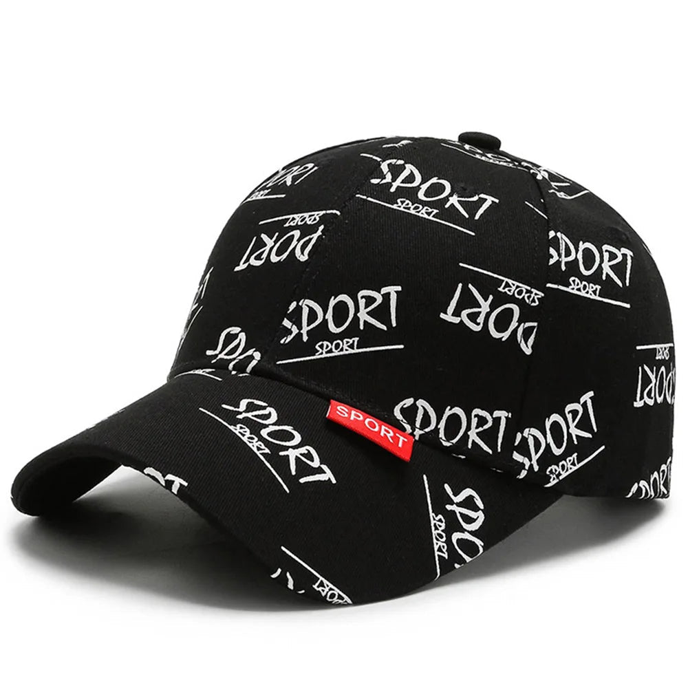 Sport Print Baseball Cap – My Wear - My Wear Clothing Co