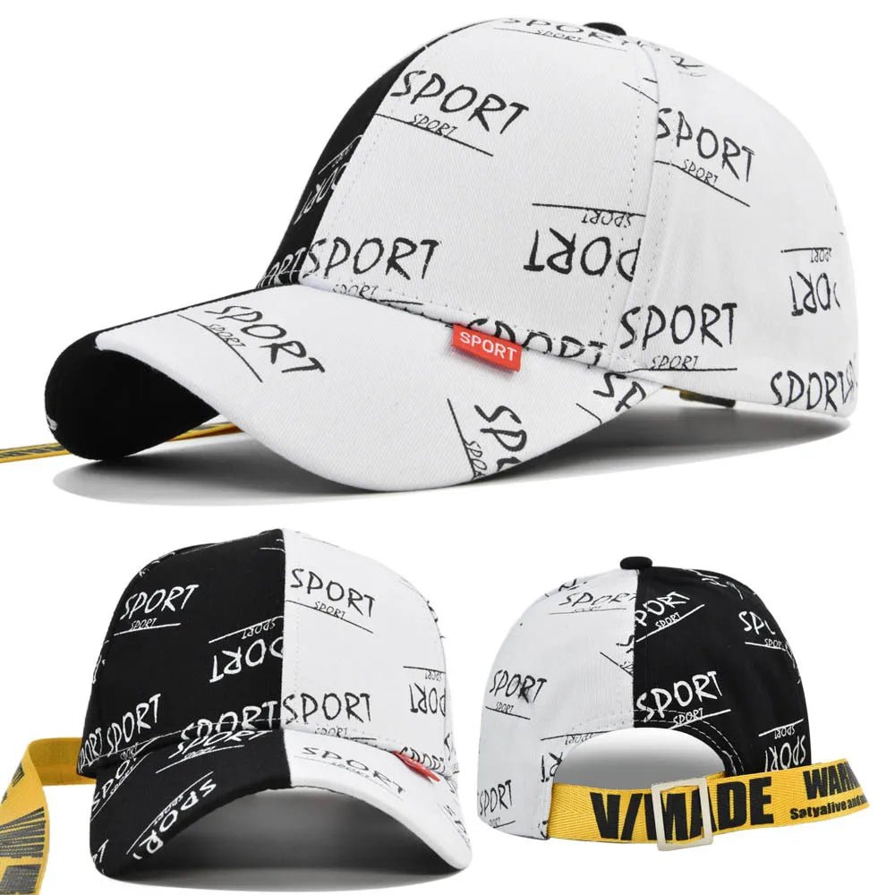 Sport Print Baseball Cap – My Wear - My Wear Clothing Co