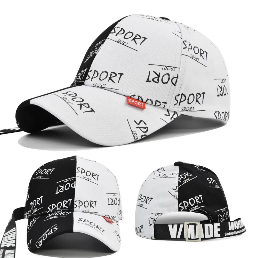 Sport Print Baseball Cap – My Wear - My Wear Clothing Co