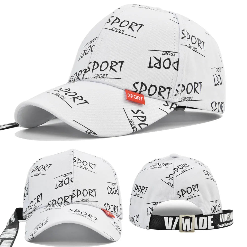 Sport Print Baseball Cap – My Wear - My Wear Clothing Co