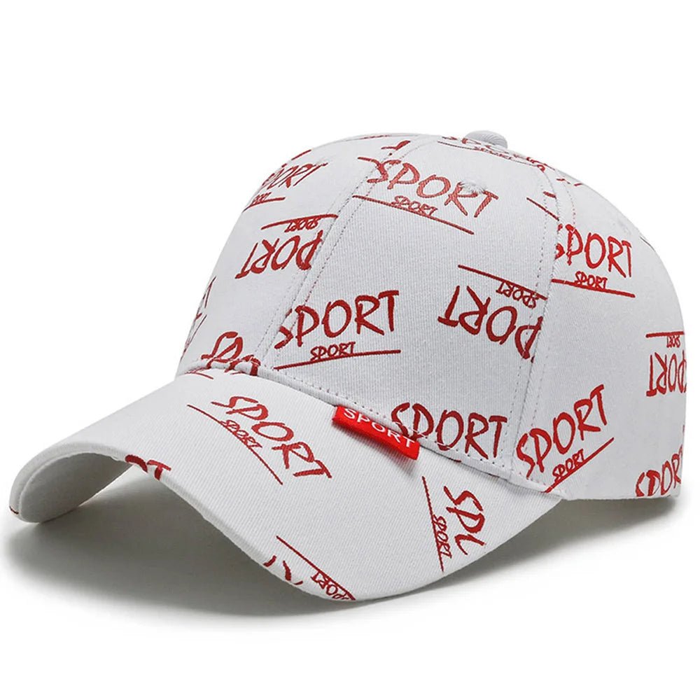 Sport Print Baseball Cap – My Wear - My Wear Clothing Co