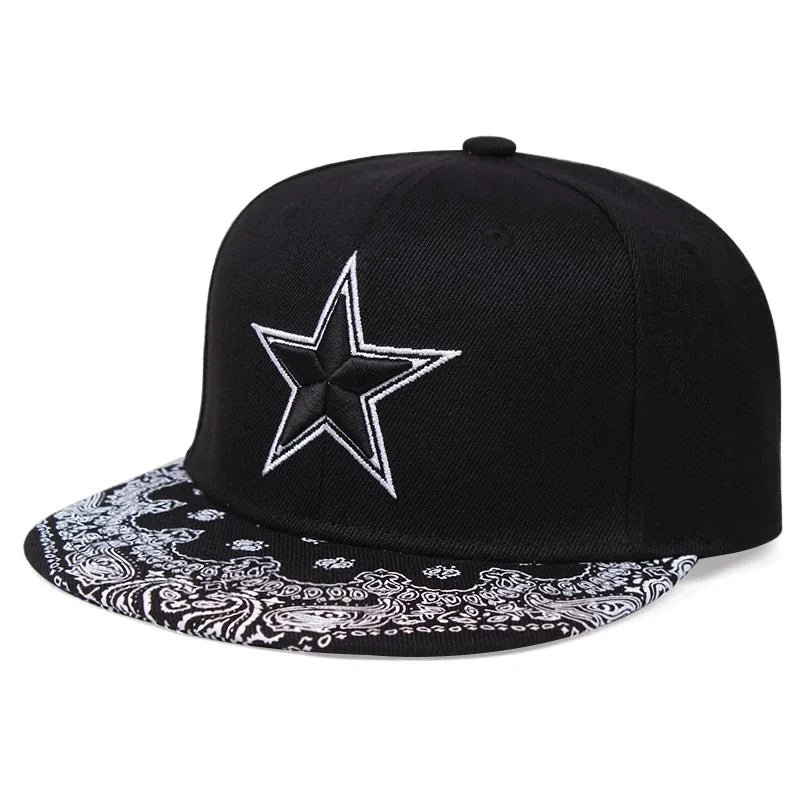 Star Design Baseball Cap - My Wear - My Wear Clothing Co