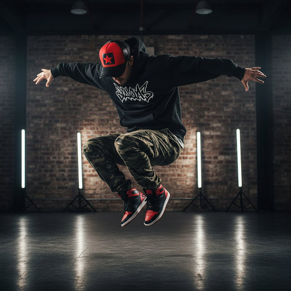 Star Design Snapback Mesh Hat – Hip Hop Edition - My Wear Clothing Co