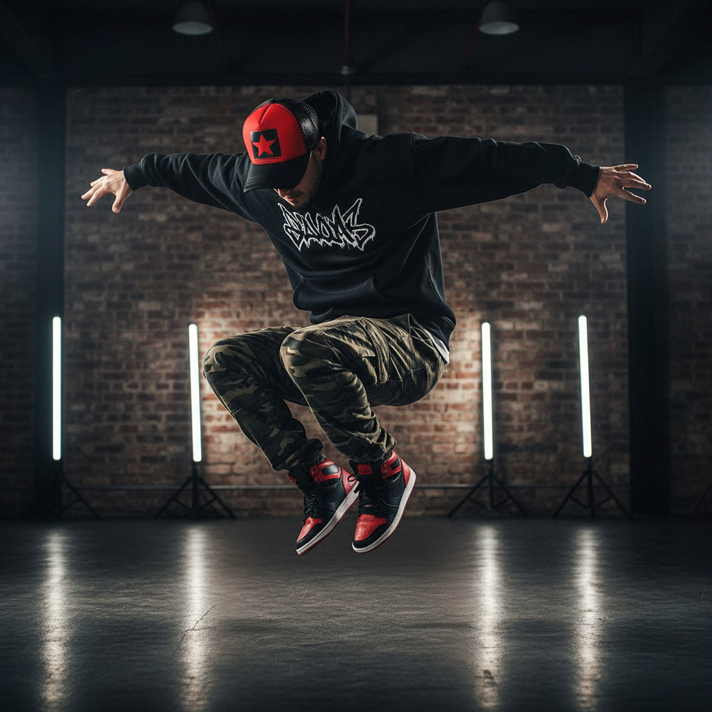 Star Design Snapback Mesh Hat – Hip Hop Edition - My Wear Clothing Co