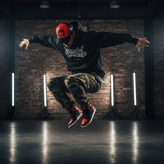 Star Design Snapback Mesh Hat – Hip Hop Edition - My Wear Clothing Co