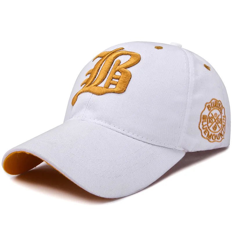 Summer Cotton Embroidered Baseball Cap – Hip - Hop Style Meets Breathable Comfort - My Wear Clothing Co