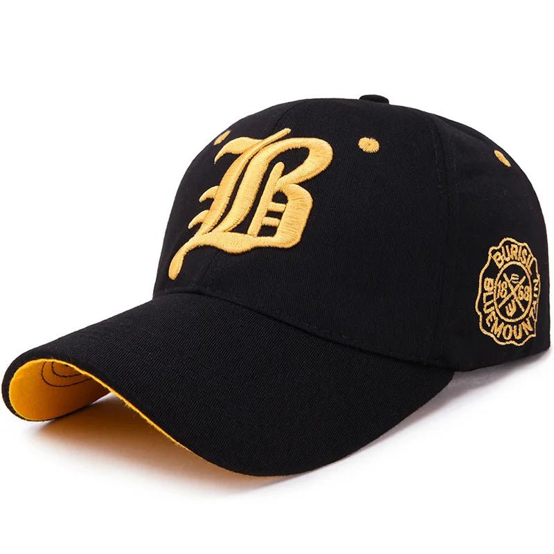 Summer Cotton Embroidered Baseball Cap – Hip - Hop Style Meets Breathable Comfort - My Wear Clothing Co