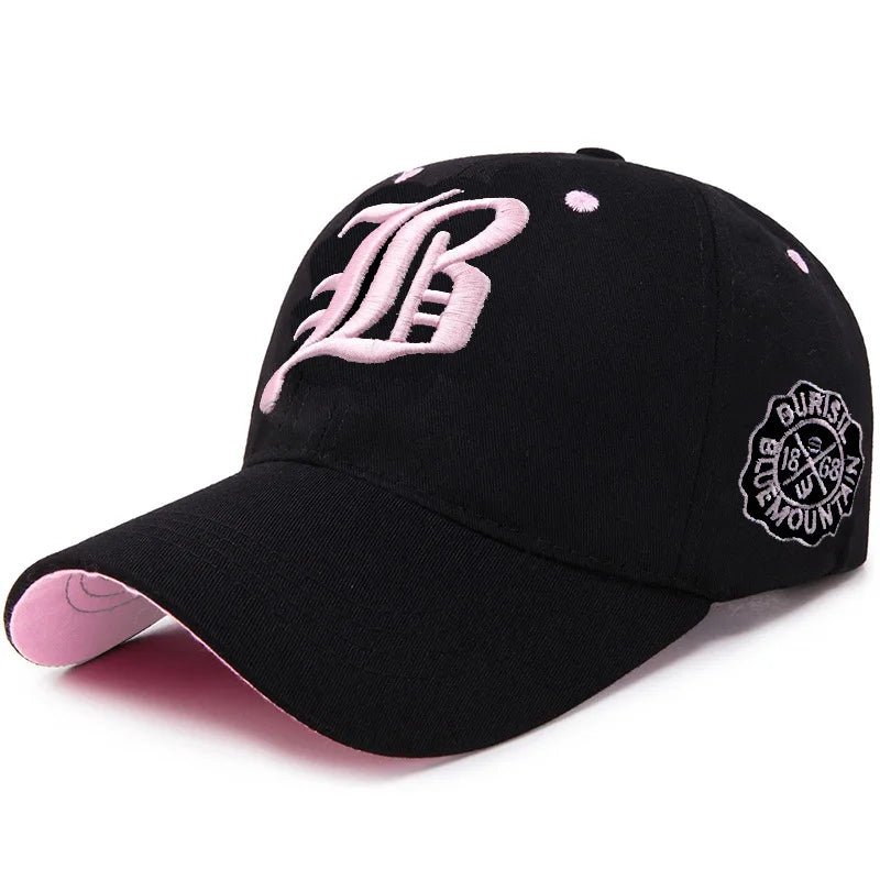 Summer Cotton Embroidered Baseball Cap – Hip - Hop Style Meets Breathable Comfort - My Wear Clothing Co