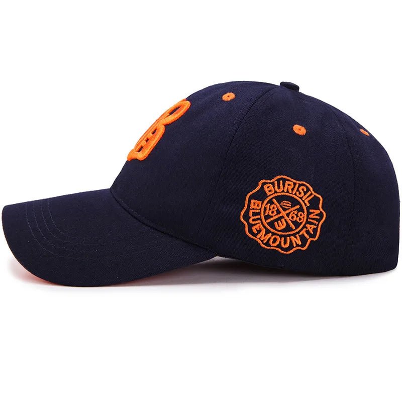 Summer Cotton Embroidered Baseball Cap – Hip - Hop Style Meets Breathable Comfort - My Wear Clothing Co